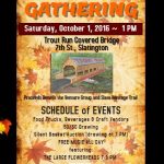 Trout Run Covered Bridge Gathering