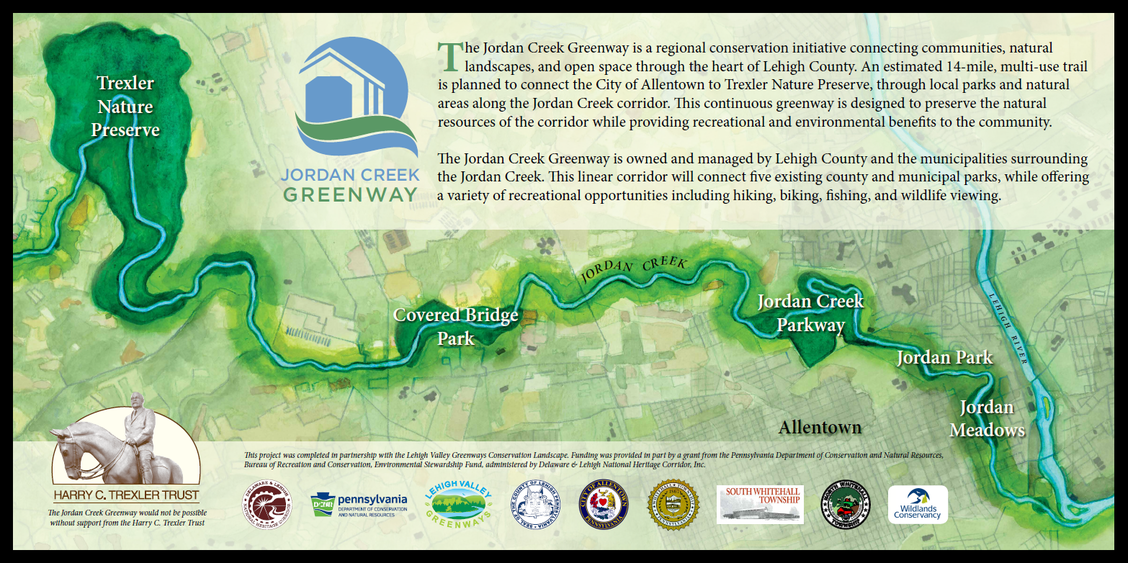 Tour Jordan Creek Greenway | LV Greenways Site Visit -June 8th,  8:15am - 12:00pm